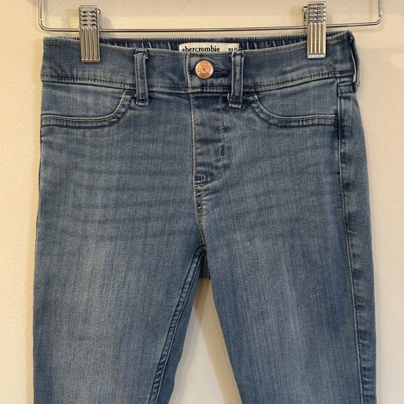 Abercrombie Kids Pull On Jean Leggings sz 9/10 Slim - Picture 8 of 9